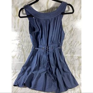 Mine Detailed Blue Dress